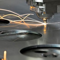 Производственные мощности Лазерная резка алюминия